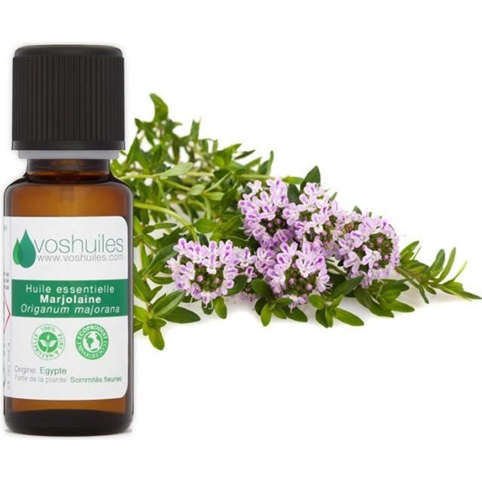 huile-essentielle- L’huile essentielle de marjolaine 10 mL
